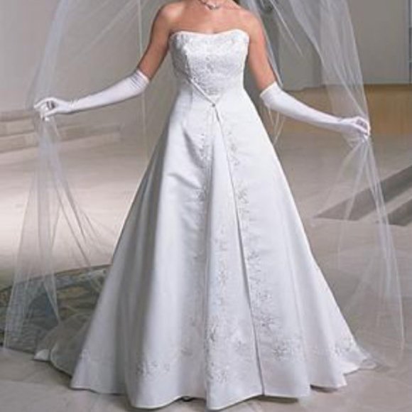 NWT! Alfred Angelo 1822 size 14 wedding - Picture 1 of 8